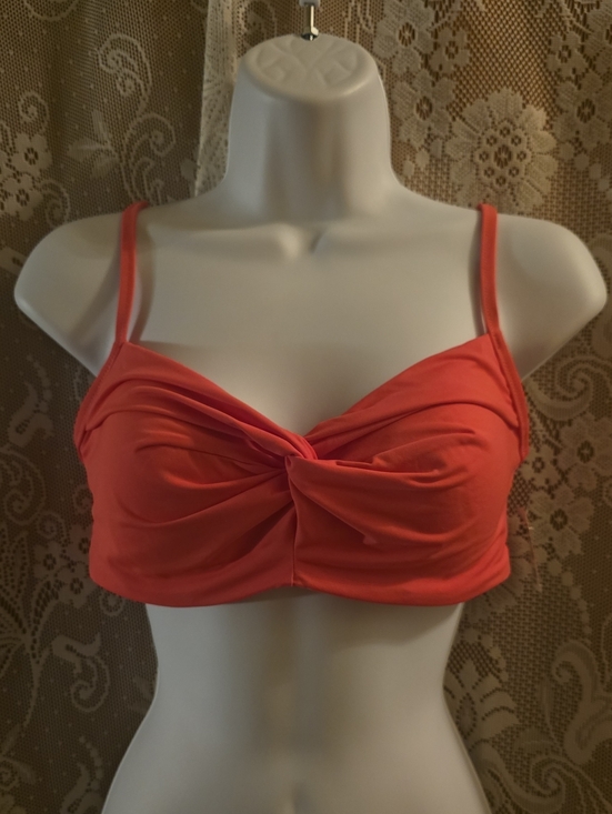 Athleta Other - New Athleta Women's 34 B/C Twist Front Coral Bralette Adjustable Swim Bikini Top